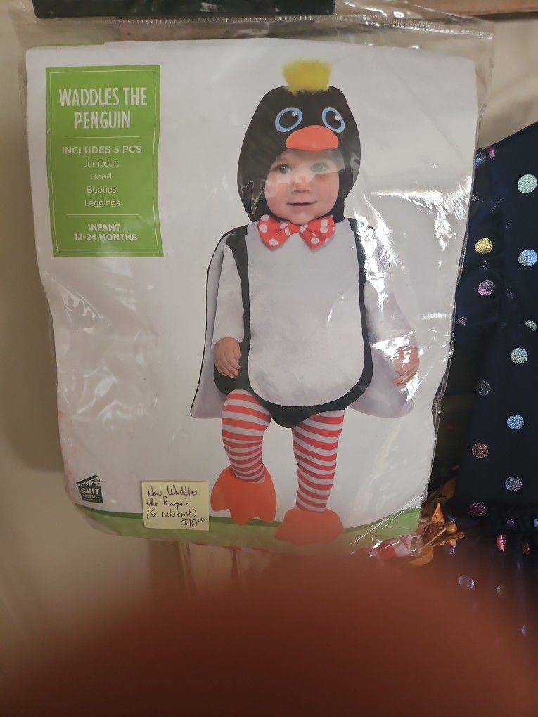 Waddles the penguin  size 12-24 month