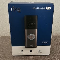Wired Doorbell Pro (Newest Model)
Featuring Retinal 4K