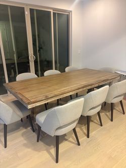 Dining wood table from Pier 1 Import
