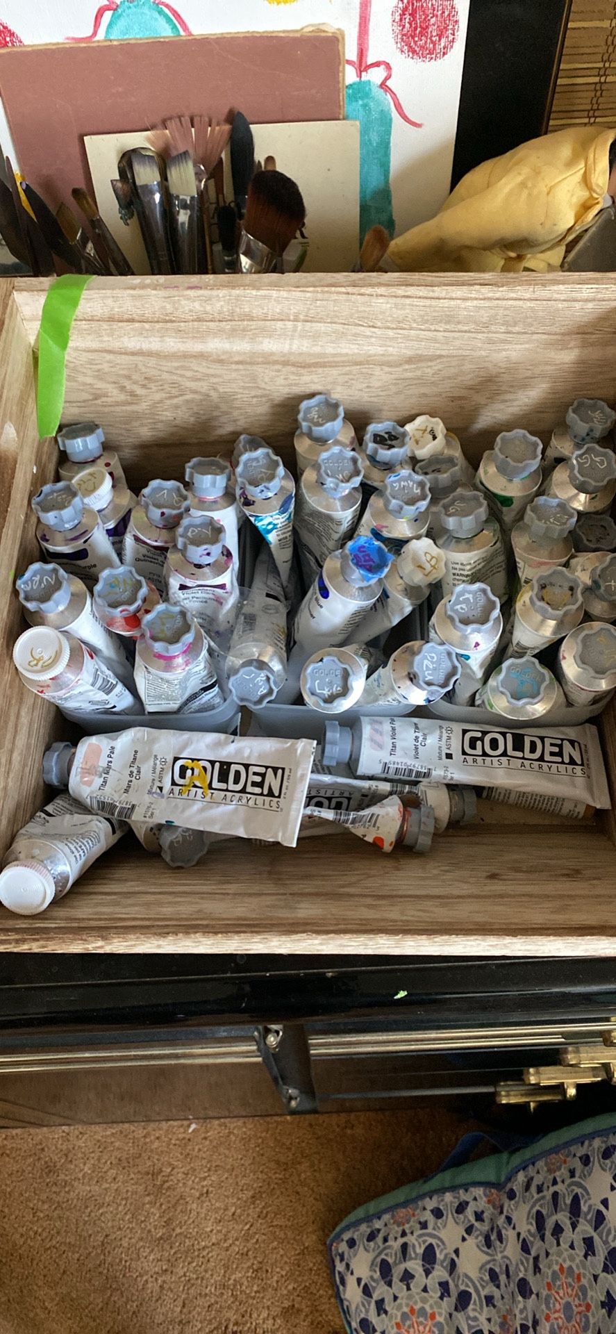 Golden & Liquitex