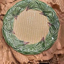 2 Vintage Stafford Corn Plates 