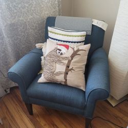 Blue Arm Chair