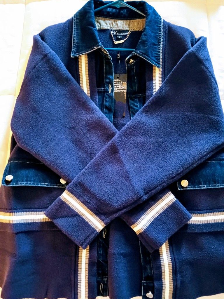 Metric Knits Brand New Women's Jacket 100% Cotton