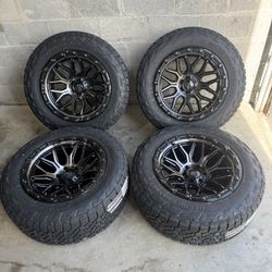 20” Inch FORD F150 Fuel Wheels Nitto Tires