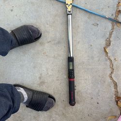 Snap On 1/2 Drive Digital Angle Torque Wrench