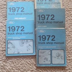 Ford Truck Shop Manual Set