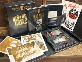 Orson Welles Citizen Kane 50th Anniversary Limited Edition Box Set Book 