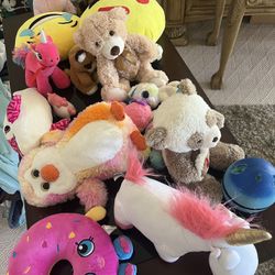 Teddy Bears All For $10 Plus One Pillow Pets 