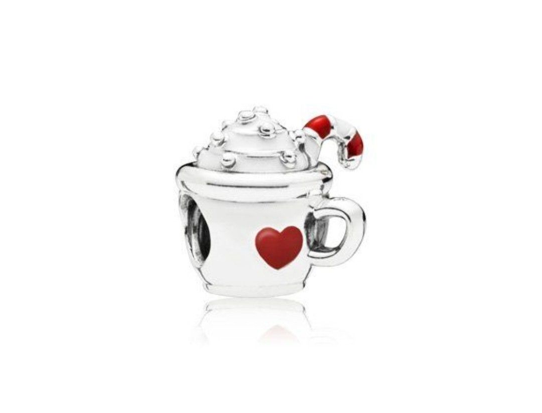 Authentic Retired Pandora Warm Cocoa Charm