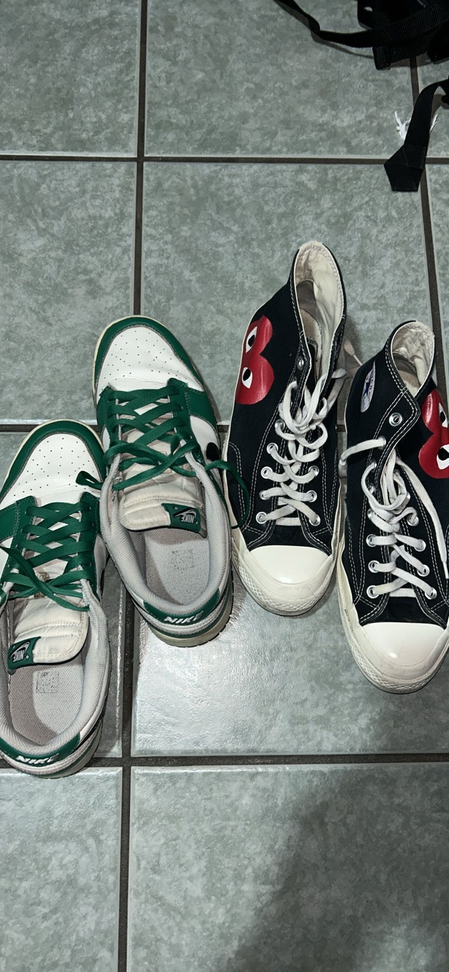 Nike Dunks Low And Converse Comme De Garçon