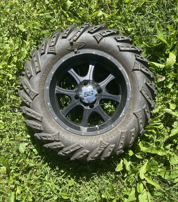 Set of 4 atv wheels and tires 400 for Sale in Warsaw, OH OfferUp