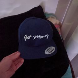 Dark Blue "Get Money" Hat