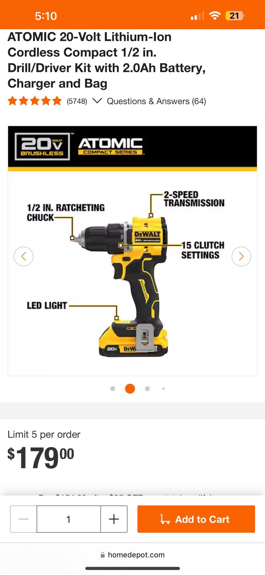 Dewalt Drill And Brad Nailer Combo