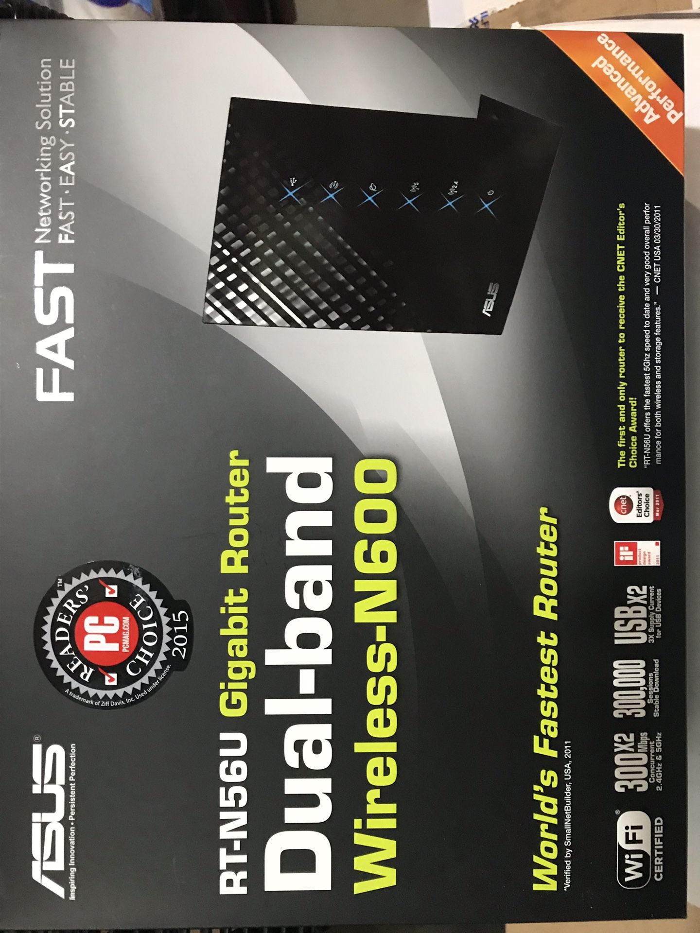 Asus router n600 Supports 600mbps