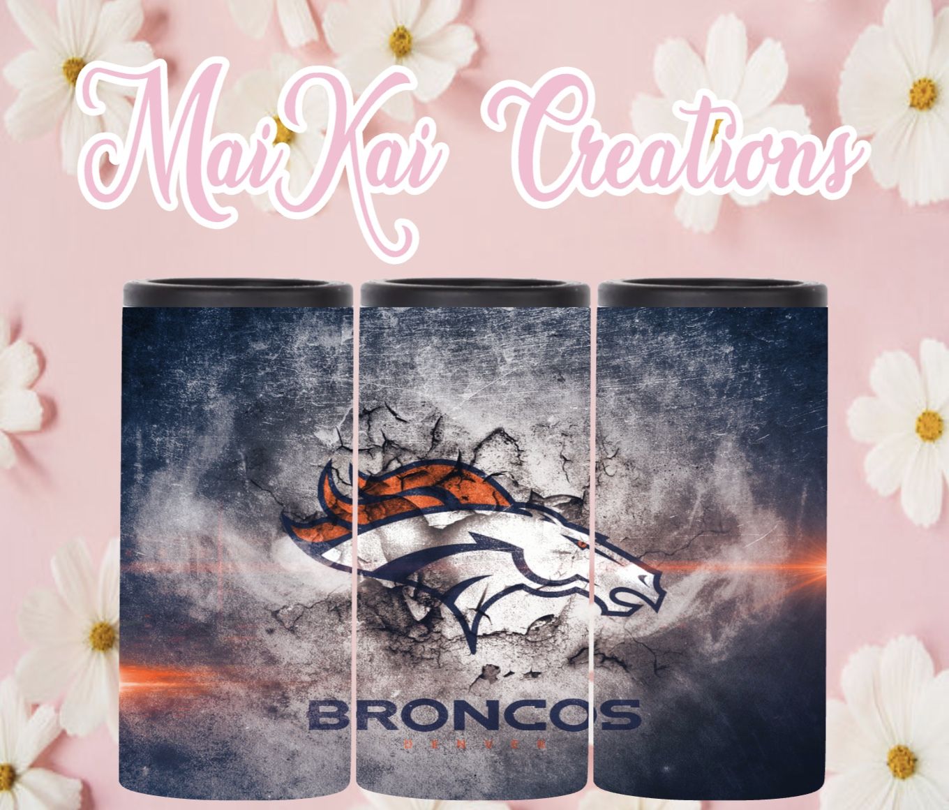 Broncos Custom Koozies