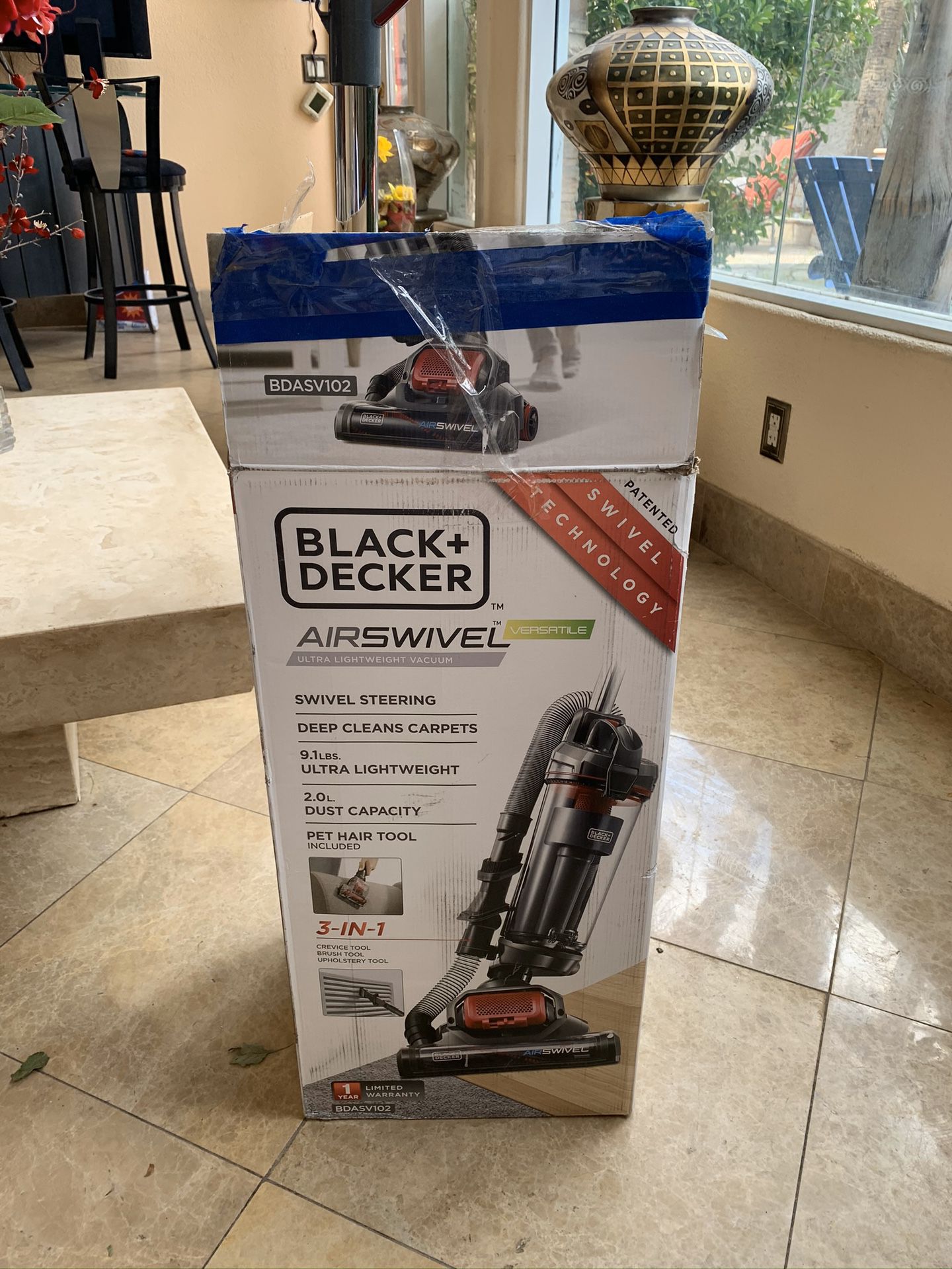 Black and Decker Airswivel Vacuum