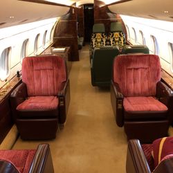 Bolt Of Red Scalamandre Silk And Other Fabric