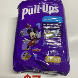 Huggies Pull-Ups size 4t-5t