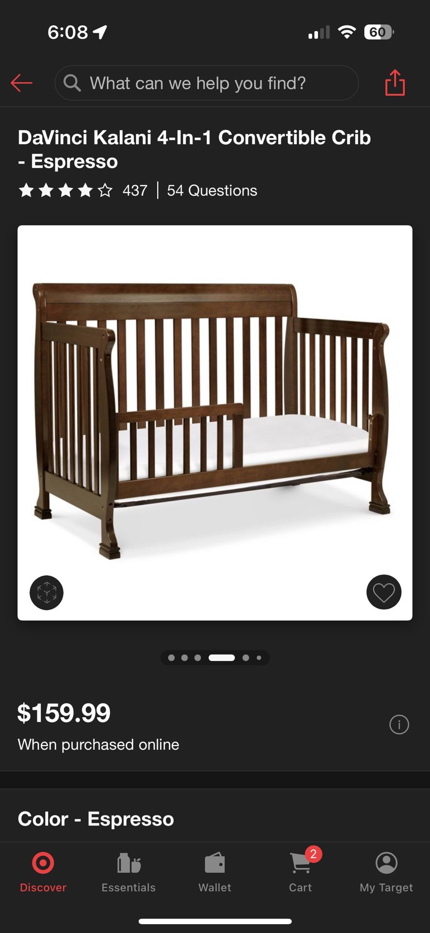 DaVinci Kalani In Convertible Crib