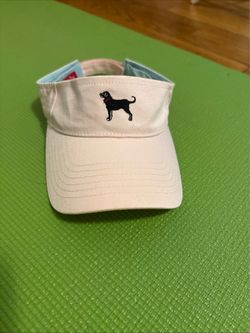 The Black Dog Cafe Martha's Vineyard Adjustable Visor Pink Vintage