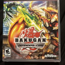 PS3 Bakugan Defenders Of The Core