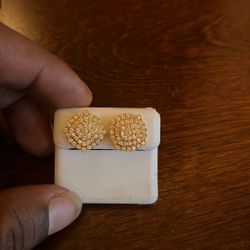 Real Diamond Earrings 