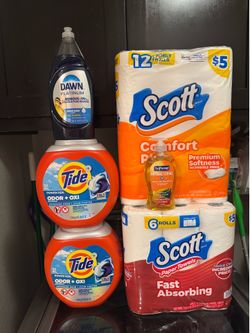 Brand new tide bundle all for ($40)(Cash only)(price is firm)