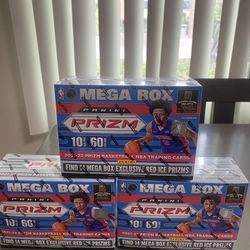 2021 Panini NBA Prizm Mega Boxes (3) Price Firm