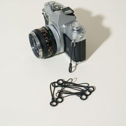 2.5" Camera Strap Eyelet Mount Extensions - Black (2x)