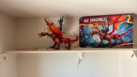 Lego ninjago source dragon or motion prebuilt dragons rising