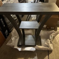 Gray Console Table