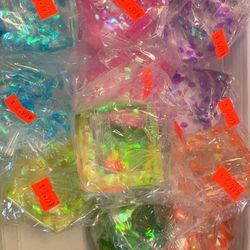 Glitter Cube Squishys 