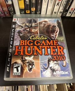 Cabela's Big Game Hunter 2010 For PlayStation 3
