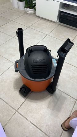 RIDGID 6-Gallon Wet/Dry Vac WD06700 – Excellent Condition, Used Once