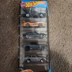 Hot Wheels 5 Pack Fast And Furious 