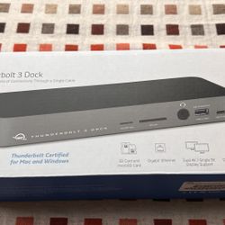 OWC Thunderbolt 3 Dock 14 Ports Of Connectivity