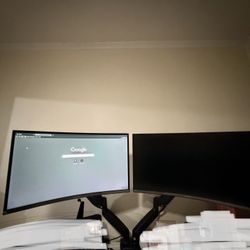27” Samsung Curved Monitors 
