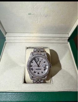 Moissanite watch
