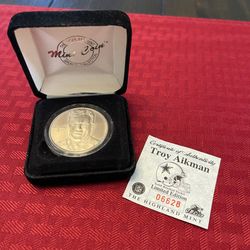 🏈 Dallas Cowboys’ Troy Aikman Collectable Coin