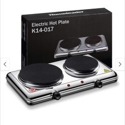 Homeleader Hot Plate for Cooking Electric, Double Burner with Adjustable Temperature Control 2200W  Details: Features    https://offerup.com/redirect/