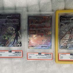 Pokemon Cards And Slabs