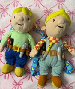 bob the builder backpack plush