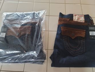 Brand New True Religion Jeans Size 38x34 $60 Each Pickup In Oakdale 
