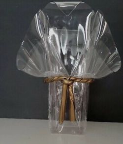   Vtg 90’s Acrylic Vase