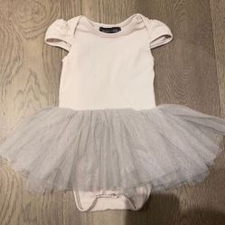 Olivia rose grey onesie tutu 6-12 month 