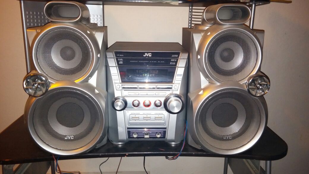JVC Home Stereo System Extended Super Bass