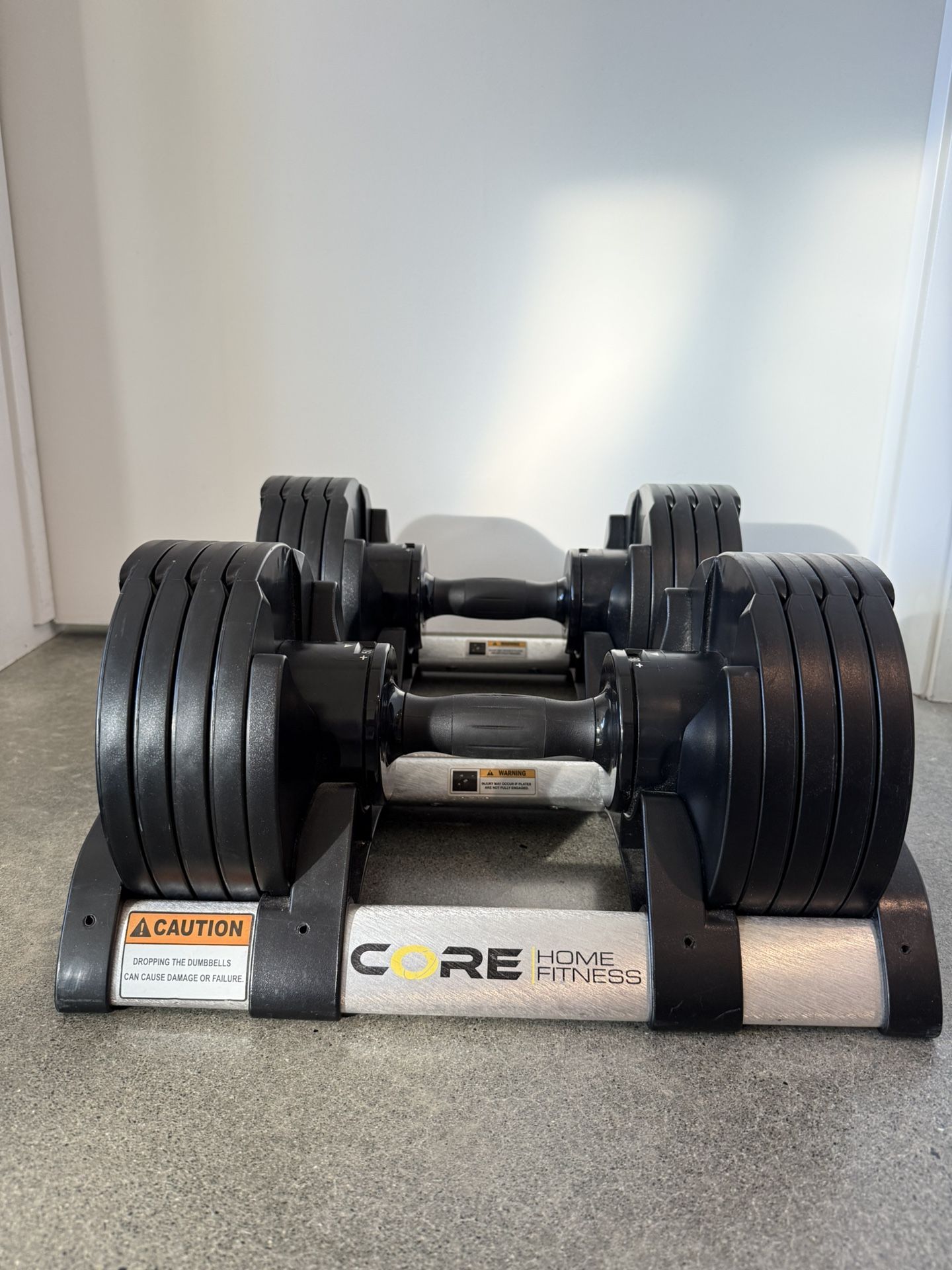 Core Home Fitness Adjustable Dumbbell Set
