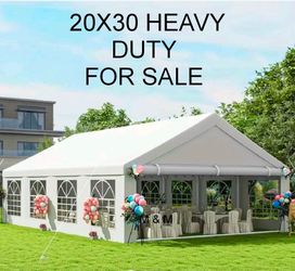 20x20, 20x30, 20'x40',  Party Tent, Outdoor Wedding Canopy Tent with 5 Removable Sidewalls, Waterproof Heavy Duty Gazebo Shelter for Parties BBQ Event
