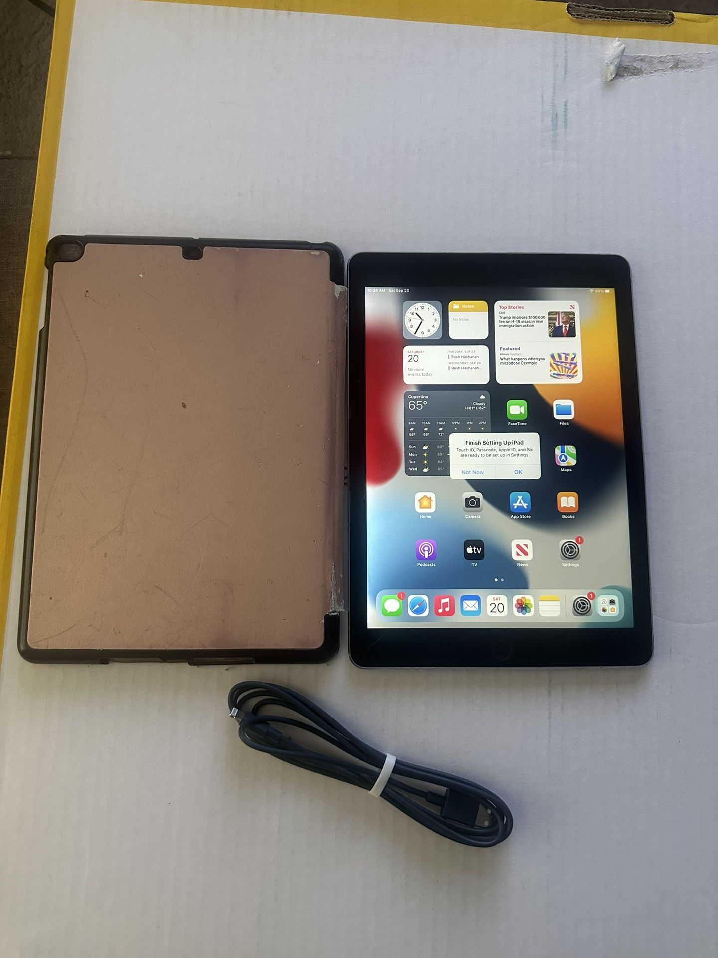 Apple iPad Air 2 128gb + Case + Charger
