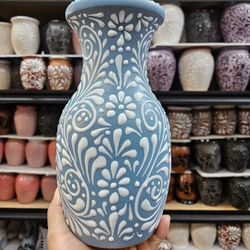 💥💐Talavera Flowers Vase 💐 Etsy Casamxartesanalstore 